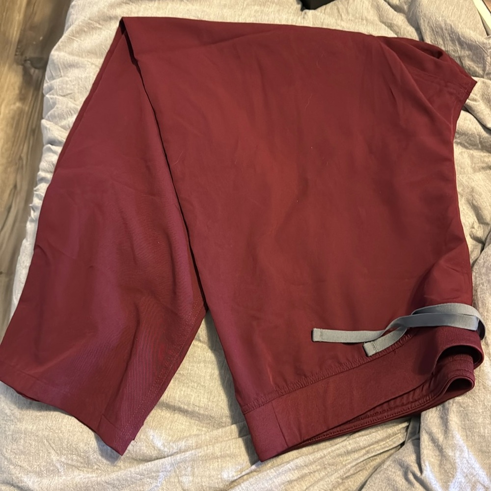 Figs XXL Burgundy basic Livingston scrub pants